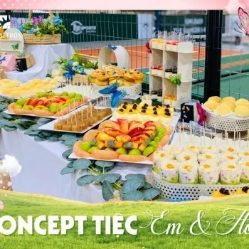 Tiệc teabreak 8/3 văn ph&og