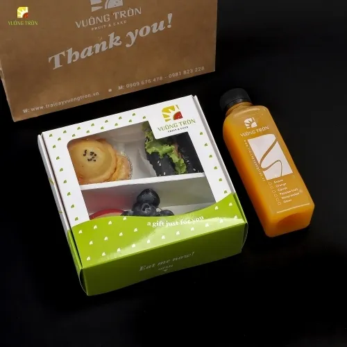 Teabreak box 12 | Trái cây Vuông Tròn