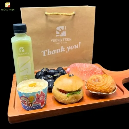 Teabreak box 3 | Trái cây Vuông Tròn
