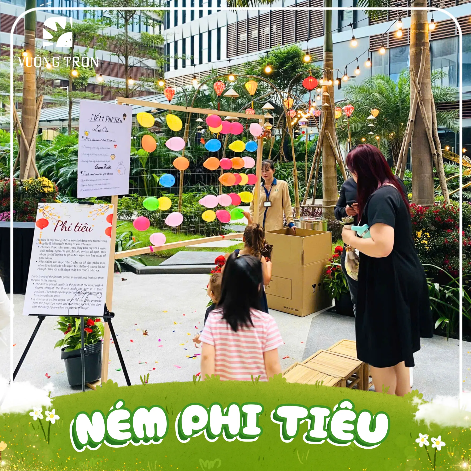 Ném phi tiêu rèn luyện kỹ năng quan sát, bình tĩnh của bé