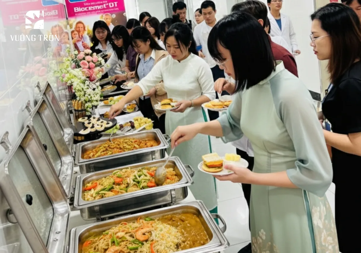 Tiệc buffet tự chọn giúp cá nhân hóa khẩu phần ăn theo sở thích từng người