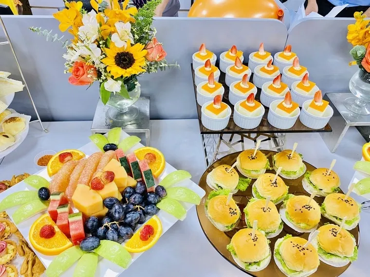 Cách sắp xếp trái cây cho tiệc buffet