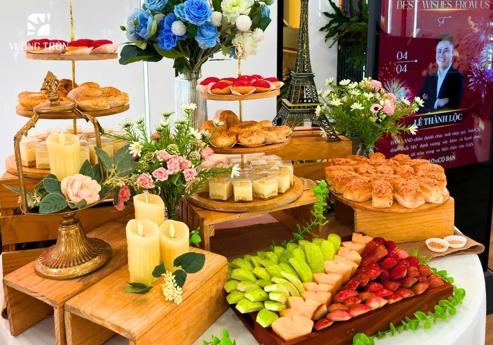 Tham khảo các mẫu thực đơn tiệc trà trọn gói, chuyên nghiệp 
