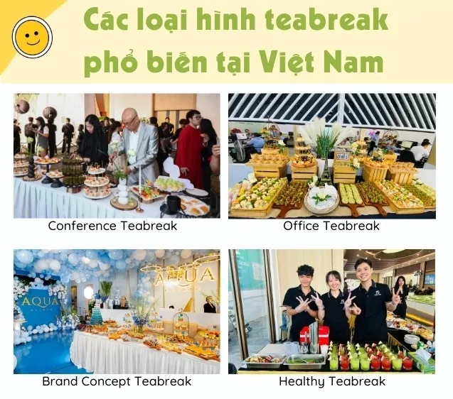các loại hình teabreak