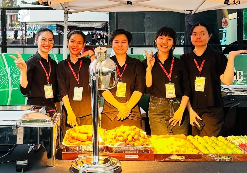 Dịch vụ setup tiệc khai trương tận nơi