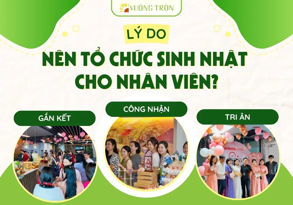 Vì sao doanh nghiệp nên tổ chức sinh nhật cho nhân viên?
