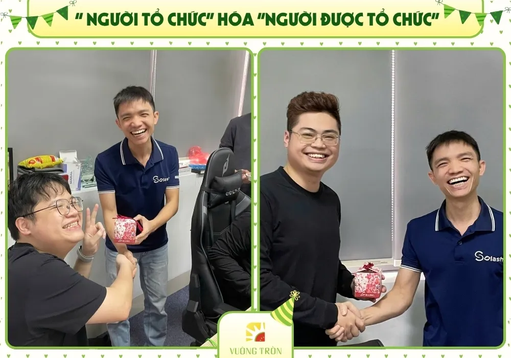 Ý tưởng người tổ chức bất ngờ trở thành nhân vật chính trong tiệc sinh nhật công ty