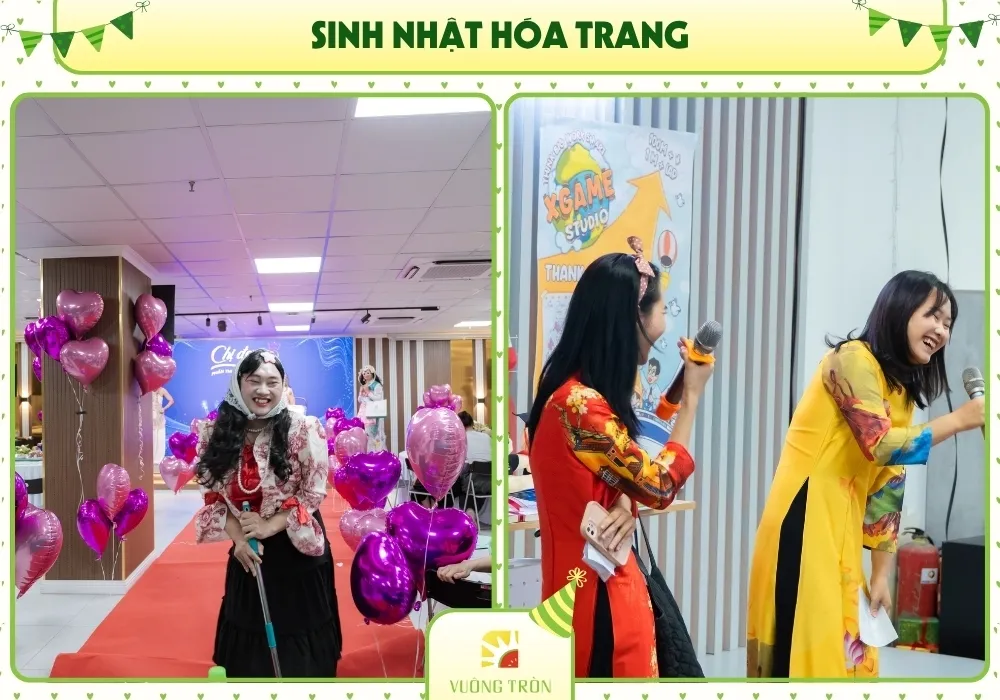Tiệc sinh nhật hóa trang cosplay vui nhộn dành cho nhân viên công ty
