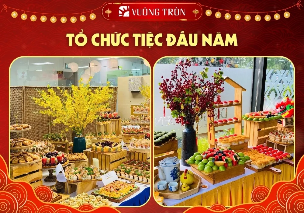 Tổ chức tiệc đầu năm