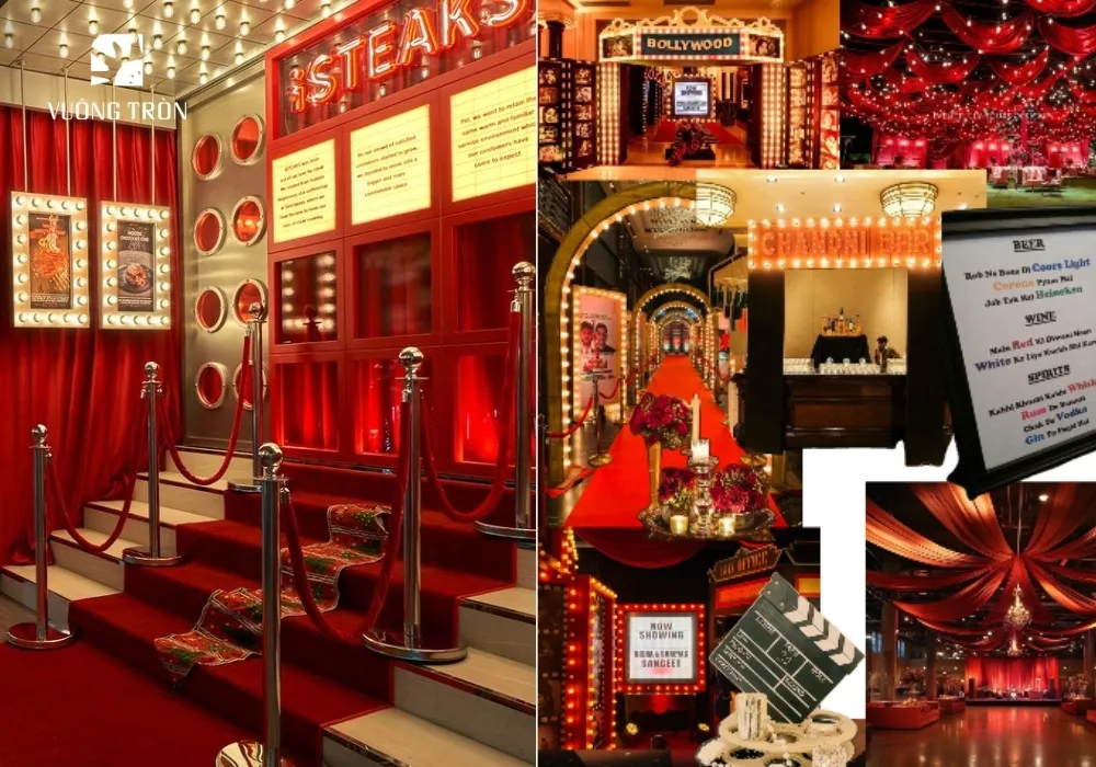 Hoạt động Branding Runway Show - catwalk phòng ban trong tiệc tất niên công ty