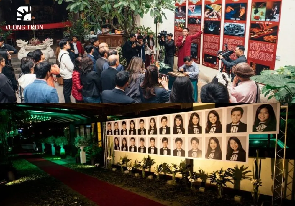 Company Museum Night - triển lãm thương hiệu mini và timeline thành tựu công ty