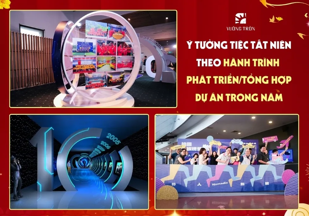 Tiệc tất niên công ty gắn với văn hóa doanh nghiệp và hành trình phát triển