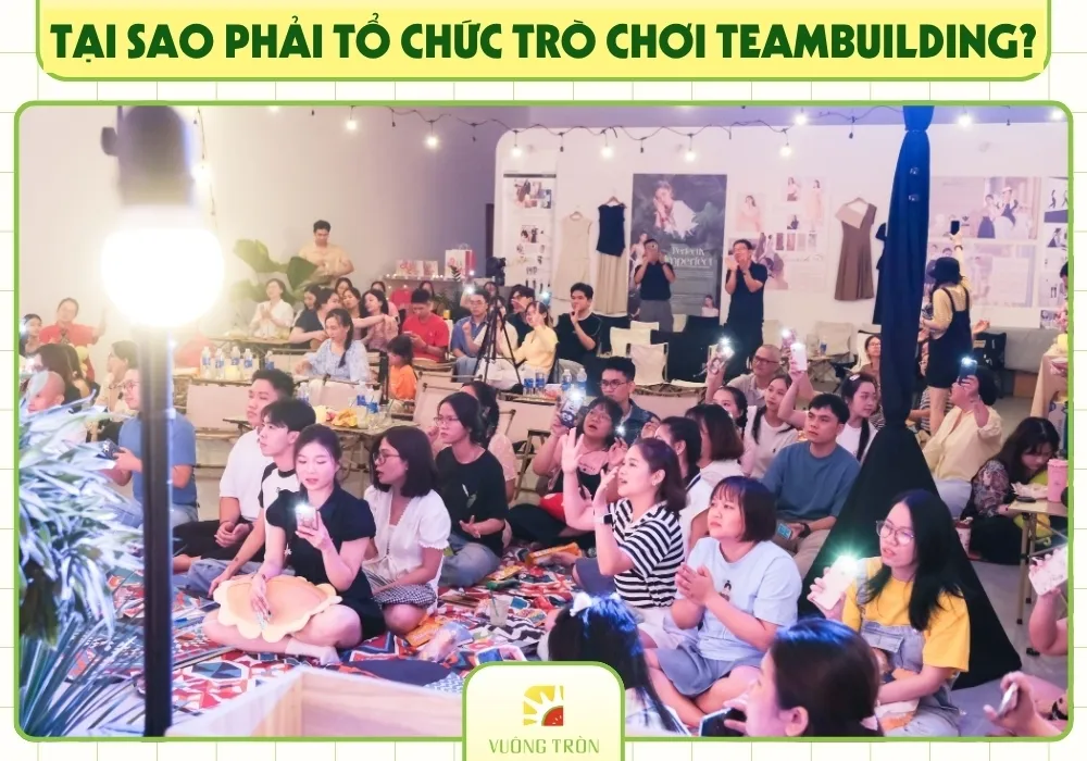 Lợi ích từ trò chơi teambuilding giúp nhân viên giữ lửa và tăng năng suất làm việc