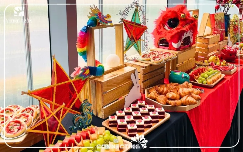 Bàn tiệc Trung Thu cho các bé