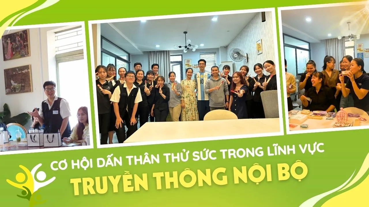 Content Creator tại Vuông Tròn sẽ có cơ hội lấn sân sang Truyền thông nội bộ & Truyền thông thương hiệu tuyển dụng