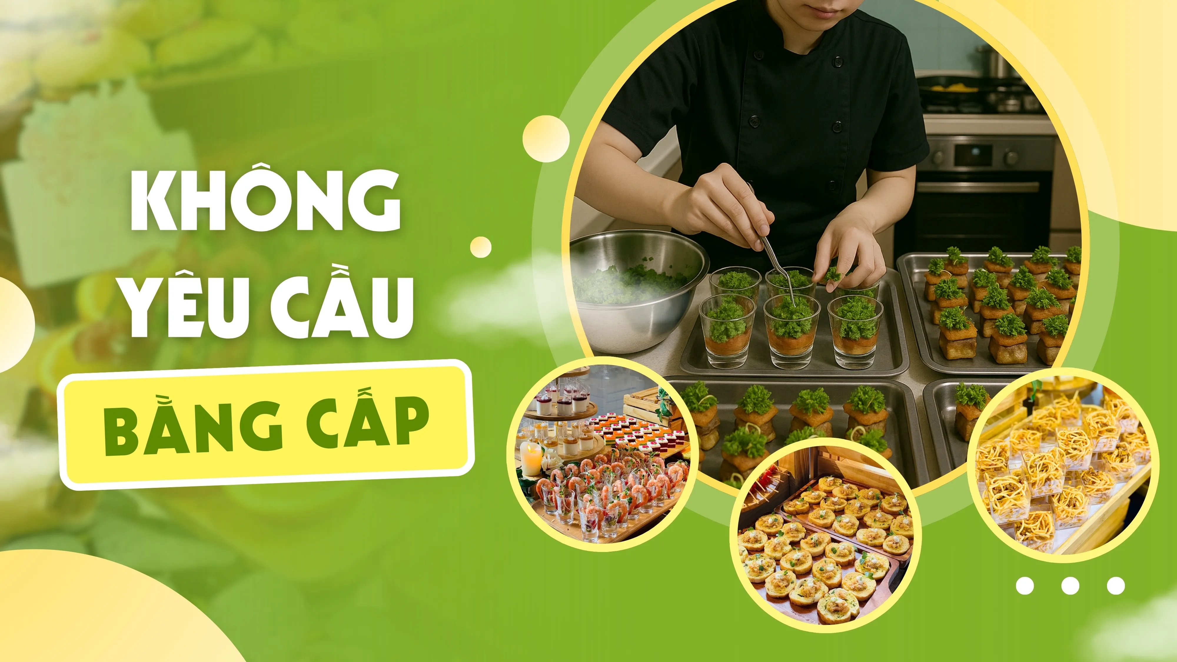 Tuyển dụng nhân viên phụ bếp không yêu cầu bằng cấp TPHCM