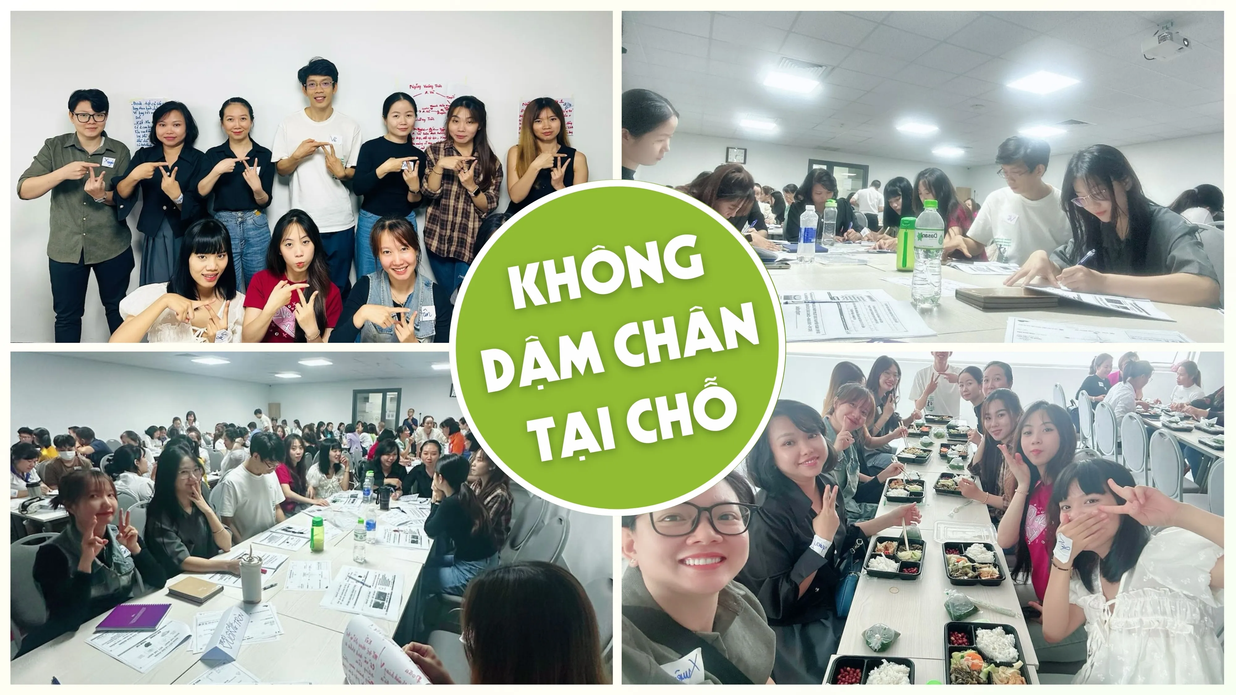 Nhân viên phụ bếp tại Trái Cây Vuông Tròn không ngừng học hỏi những kỹ năng mới để không chỉ dừng lại ở việc nấu nướng