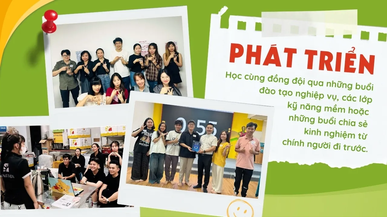 Vuông Tròn tạo điều kiện cho nhân sự học tập và phát triển