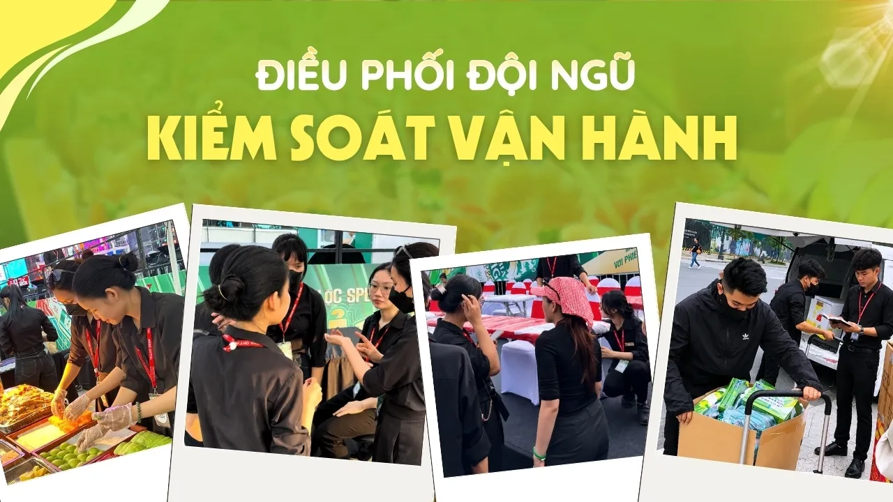 Điều phối đội ngũ và quản lý vận hành tại Vuông Tròn
