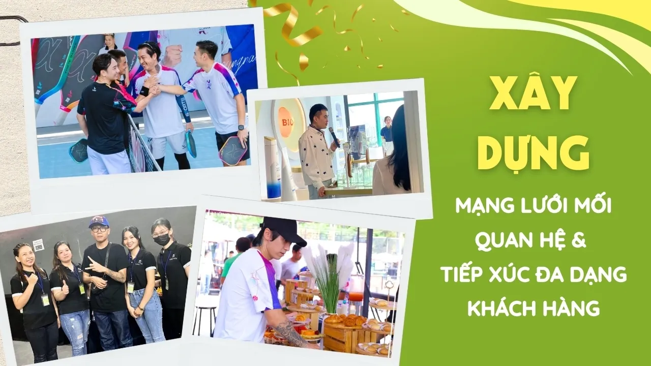 Xây dựng đa dạng mối quan hệ với vị trí Setup phục vụ tiệc tại Vuông Tròn