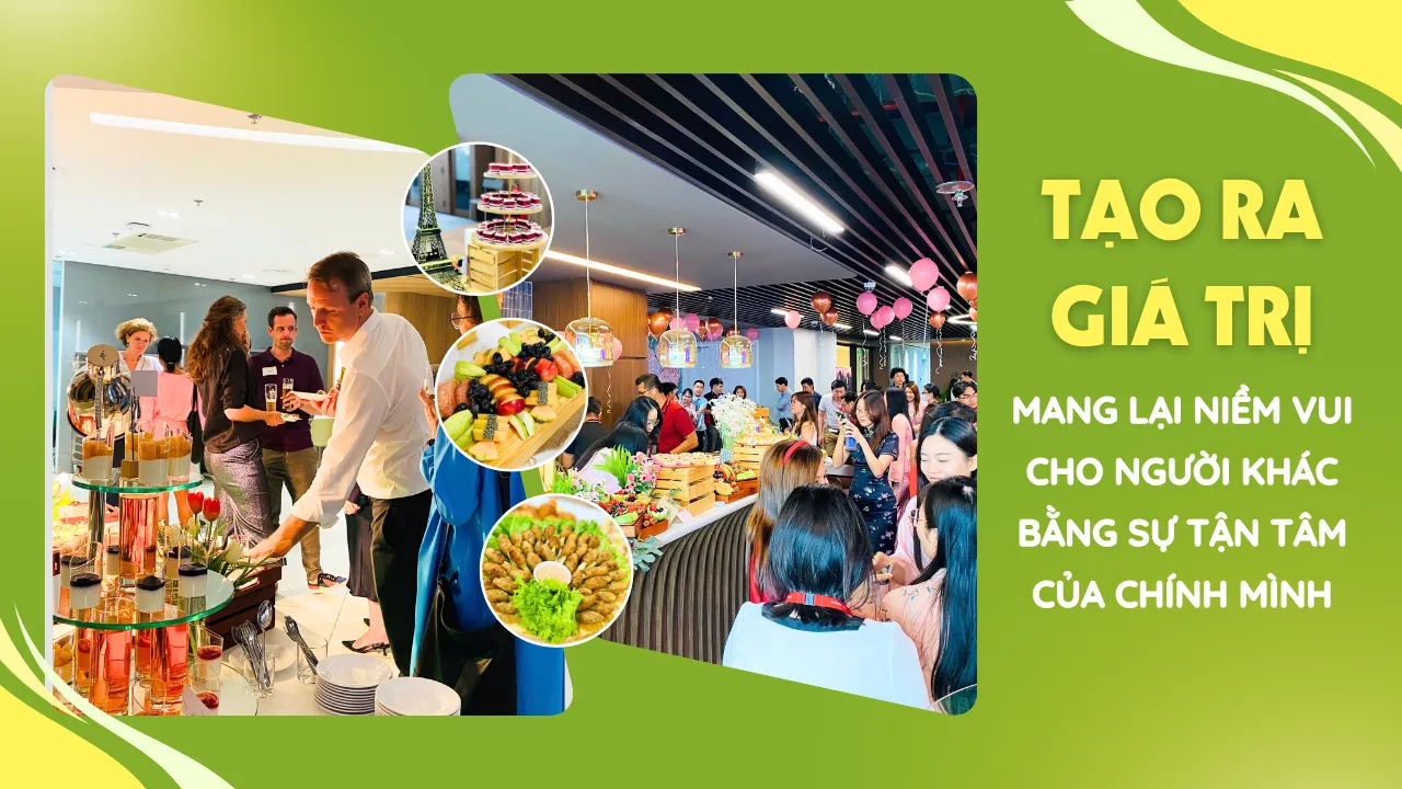 Mang lại niềm vui cho người khác bằng sự tận tâm của chính mình