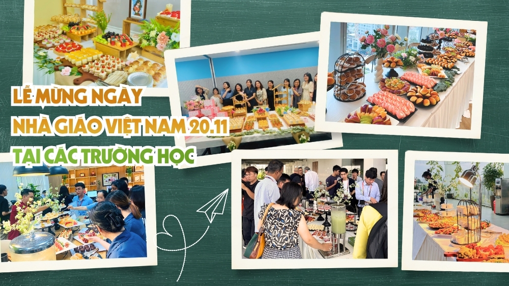 Tổ chức tiệc teabreak mừng ngày Nhà giáo Việt Nam 20/11 tại trường học