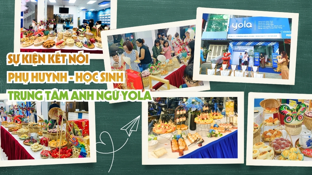 Tiệc teabreak sự kiện kết nối phụ huynh và học sinh tại trung tâm Anh ngữ Yola