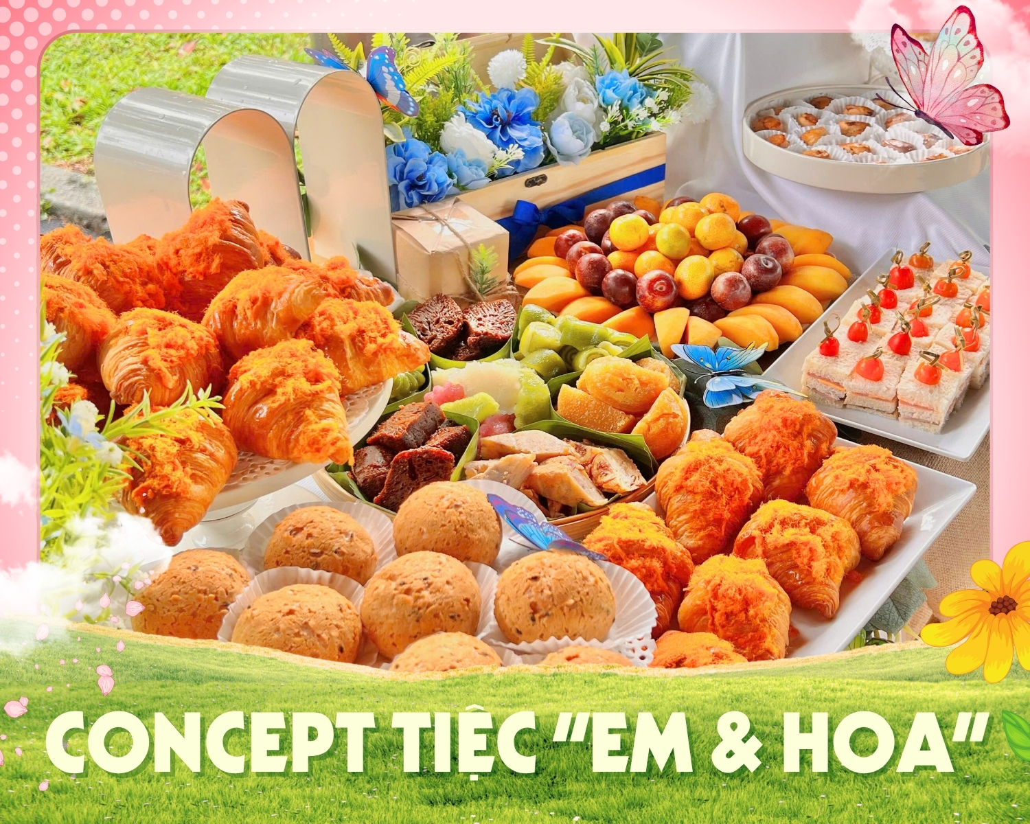 Concept tiệc 20.10 phù hợp cho công ty/ tiệc sự kiện muốn nâng tầm sự kiện 8/3 & 20/10 từ tiệc văn phòng đến hội nghị lớn, trong nhà đến ngoài trời.