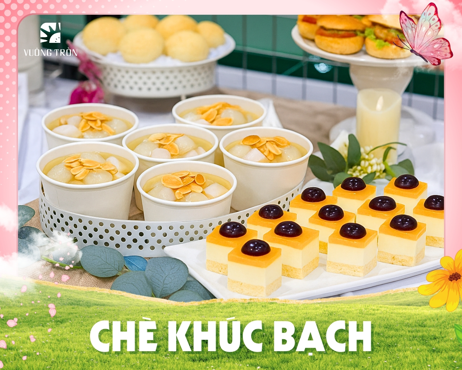Chè khúc bạch - Món tráng miệng chiều lòng các chị đẹp