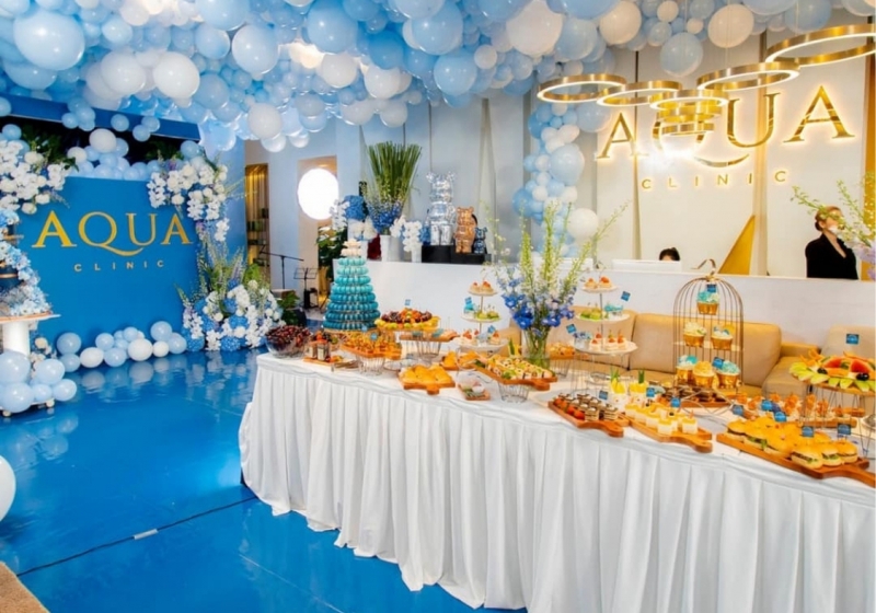 Tiệc kỷ niệm thành lập công ty Aqua