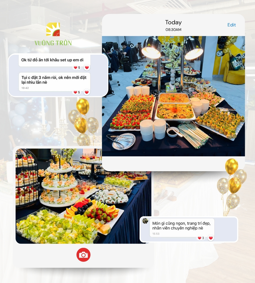 Feedback khách hàng Vuông Tròn 3