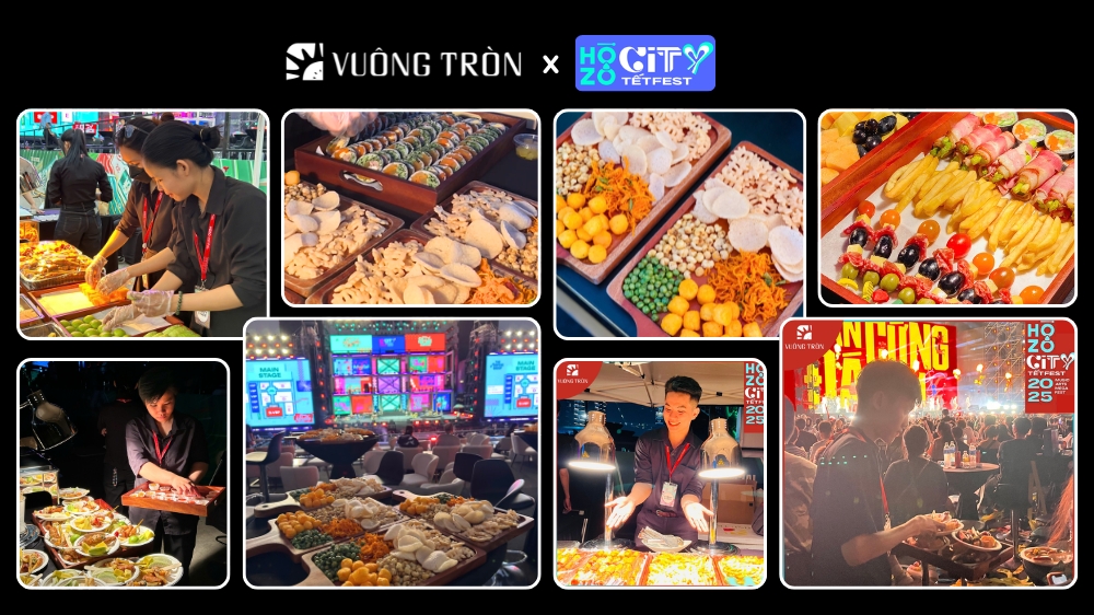 Đội ngũ setup catering tiệc sự kiện âm nhạc chuyên nghiệp tại TPHCM