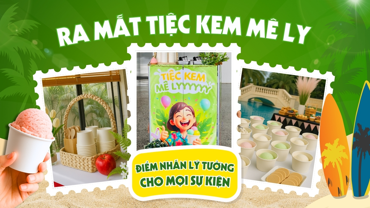 Xe kem sự kiện - Điểm nhấn lý tưởng cho mọi bữa tiệc của bạn