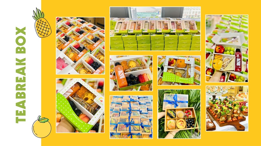 Teabreak Box Trái Cây Vuông Tròn