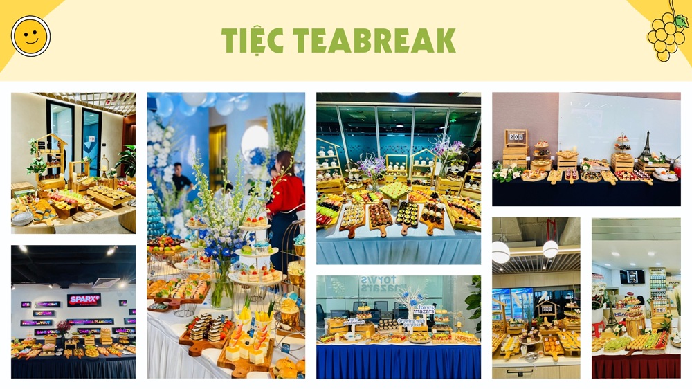 Trái Cây Vuông Tròn là đơn vị đặt tiệc teabreak tận tâm, uy tín, chuyên nghiệp tại TPHCM